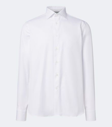 Canali Chemise en popeline de coton - Canali - Modalova