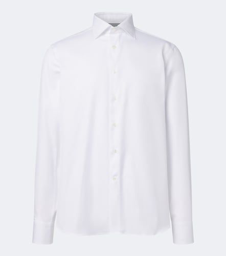 Canali Chemise en popeline de coton - Canali - Modalova