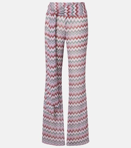 Pantalon évasé Bowie à chevrons - Bananhot - Modalova