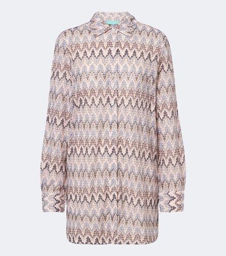 Chemise Daria à chevrons - Melissa Odabash - Modalova