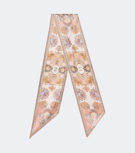 Foulard en soie à fleurs - Zimmermann - Modalova
