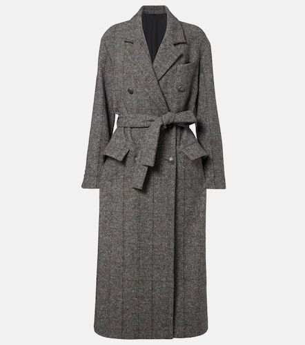 Manteau en alpaga mélangé - Brunello Cucinelli - Modalova