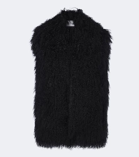 Veste sans manches en shearling - Yves Salomon - Modalova