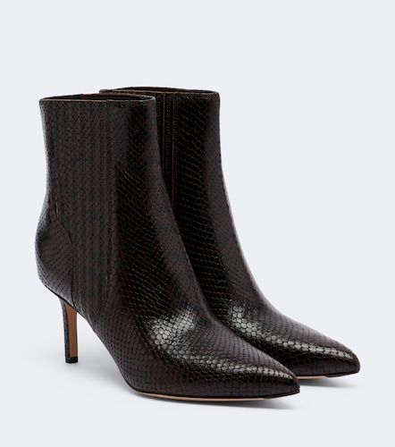 Bottines Lisa en cuir façon serpent - Veronica Beard - Modalova