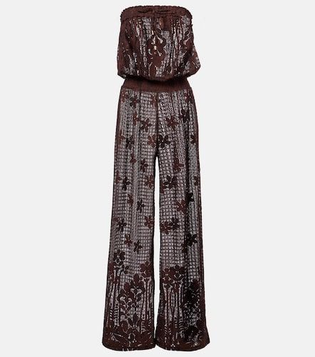 Combi-pantalon Viv en coton mélangé - Melissa Odabash - Modalova