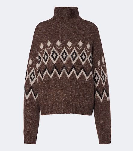 Pull Gudrun en jacquard de cachemire - Lisa Yang - Modalova