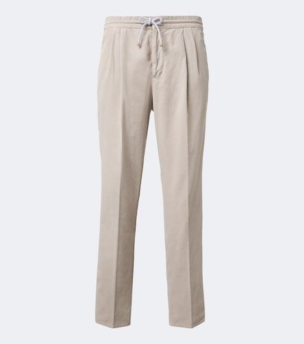 Pantalon fuselé en coton - Brunello Cucinelli - Modalova