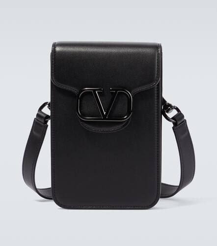 Sacoche de luxe - Petite sacoche Valentino noir en nylon pour homme