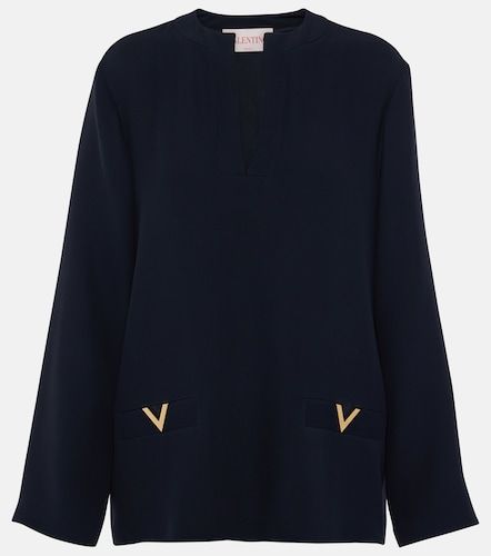 Top VGold en Cady Couture - Valentino Garavani - Modalova