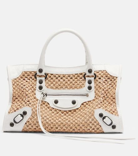 Sac Le City Small en raphia - Balenciaga - Modalova