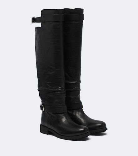 Jimmy Choo Bottes Biker en cuir - Jimmy Choo - Modalova