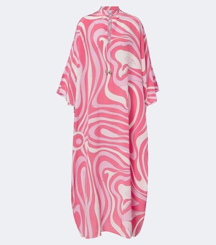 Pucci Cafetan Marmo en soie - Pucci - Modalova