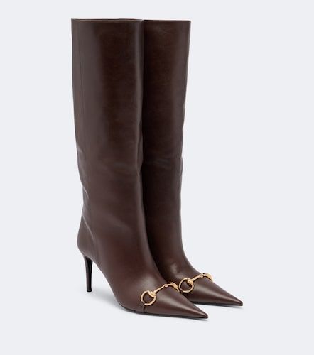 Gucci Bottes Donna Horsebit en cuir - Gucci - Modalova