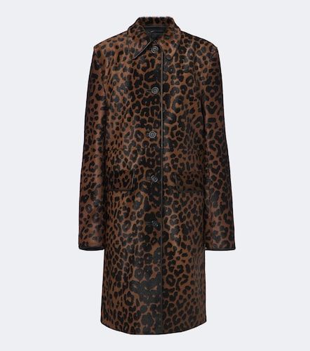Manteau en cuir façon poulain - Toteme - Modalova