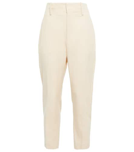 Pantalon Noah à taille haute en coton mélangé - Marant Etoile - Modalova