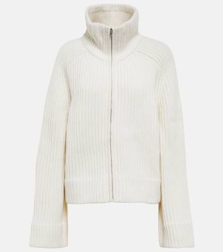 Pull zippé en laine côtelée - Joseph - Modalova