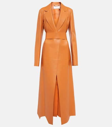 Chloé Manteau Generous en cuir - Chloé - Modalova