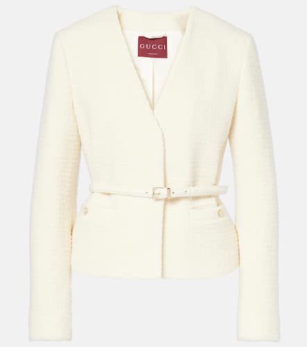 Gucci Veste en laine mélangée - Gucci - Modalova