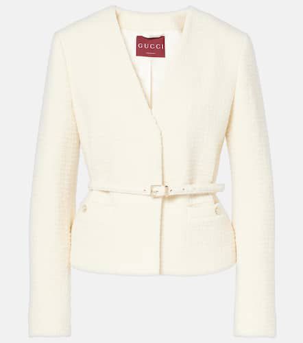 Gucci Veste en laine mélangée - Gucci - Modalova