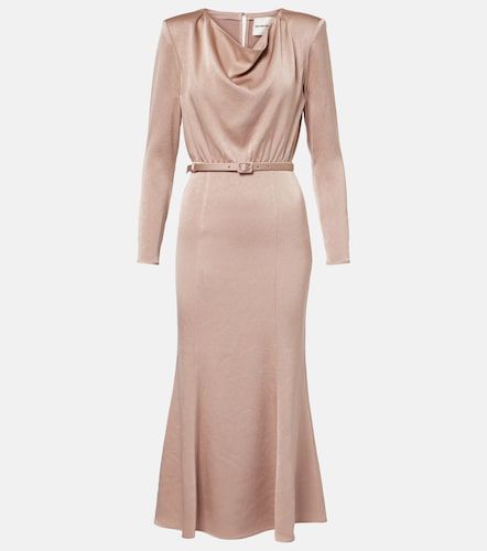 Robe midi en crêpe de satin - Roland Mouret - Modalova