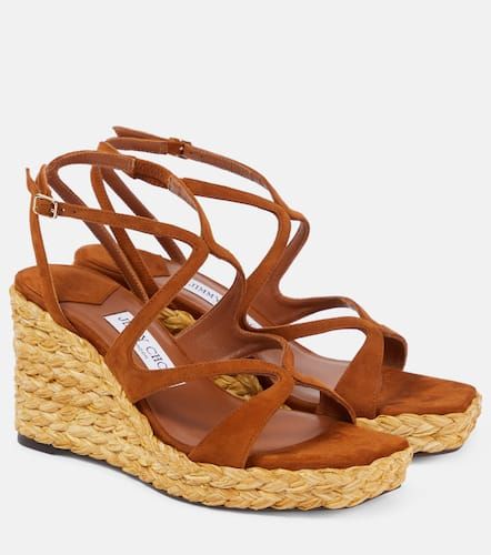 Espadrilles compenses Ayla en daim - Jimmy Choo - Modalova