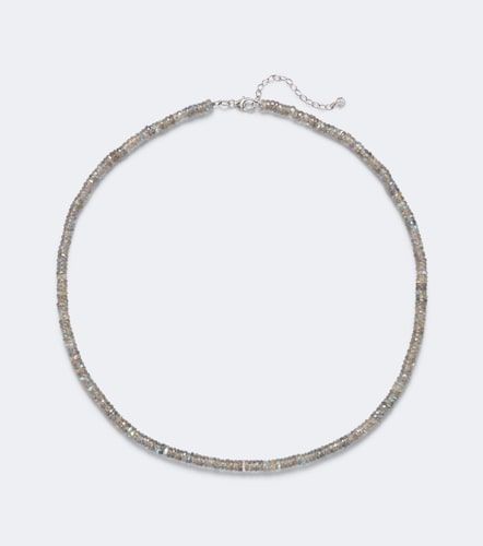 Collier à perles en or 14 ct, quartz et diamants - Sydney Evan - Modalova
