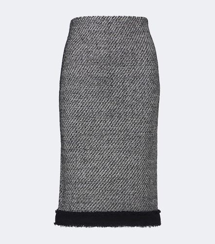 Jupe crayon en tweed de laine mélangée - Nina Ricci - Modalova