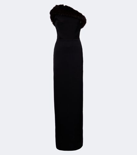 Robe longue bustier asymétrique - David Koma - Modalova