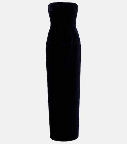 Robe longue Laelia en velours - Emilia Wickstead - Modalova