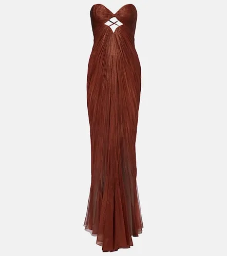 Robe bustier Rachel en soie - Maria Lucia Hohan - Modalova