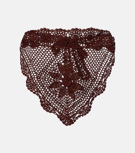 Top court en crochet de coton - Anna Kosturova - Modalova