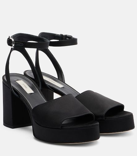 Toteme Sandales à plateau en satin - Toteme - Modalova
