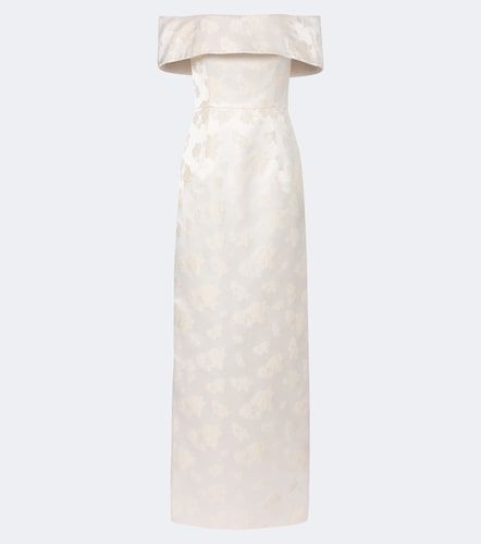 Robe longue de mariée Clover en brocart - Markarian - Modalova