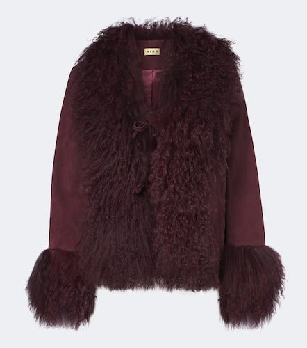 Veste Sammy en daim et shearling - Rixo - Modalova