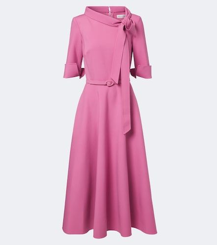 Robe midi en laine mélangée - Oscar de la Renta - Modalova