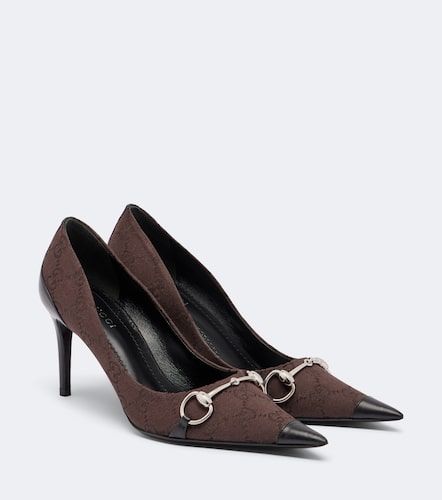 Escarpins Donna en toile GG et cuir - Gucci - Modalova