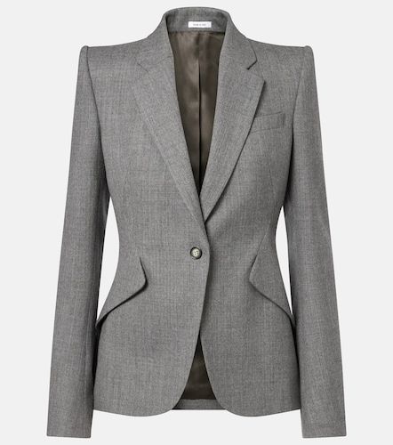 McQueen Blazer en laine - McQueen - Modalova