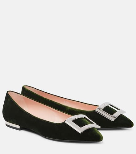 Roger Vivier Ballerines en velours - Roger Vivier - Modalova