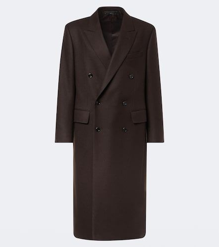 Tom Ford Manteau en laine et soie - Tom Ford - Modalova