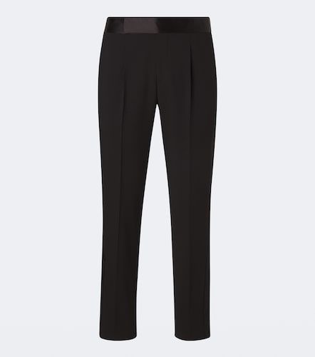 Pantalon de smoking en laine vierge - Giorgio Armani - Modalova