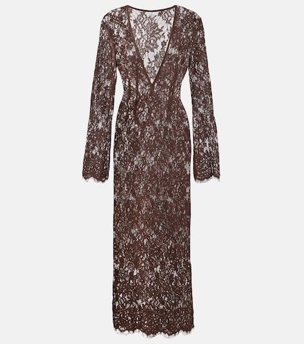 Robe Millie en dentelle de coton et soie - Bananhot - Modalova