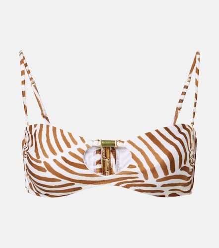 Top de bikini bandeau Pam imprimé - ViX Paula Hermanny - Modalova