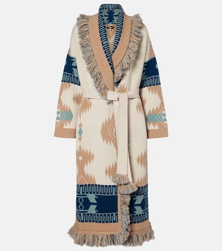 Manteau Icon en jacquard de laine vierge - Alanui - Modalova