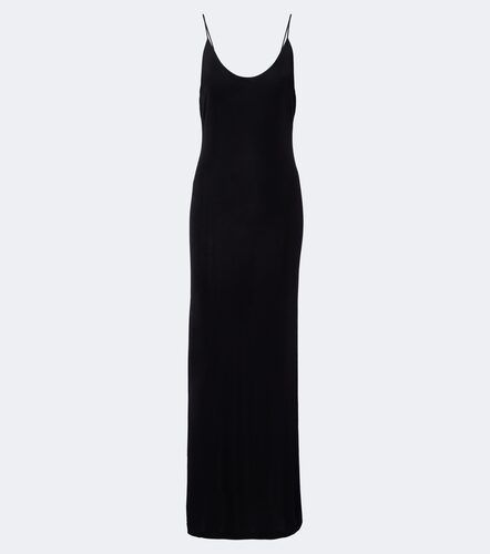 Robe longue Cassandre à chaîne - Saint Laurent - Modalova