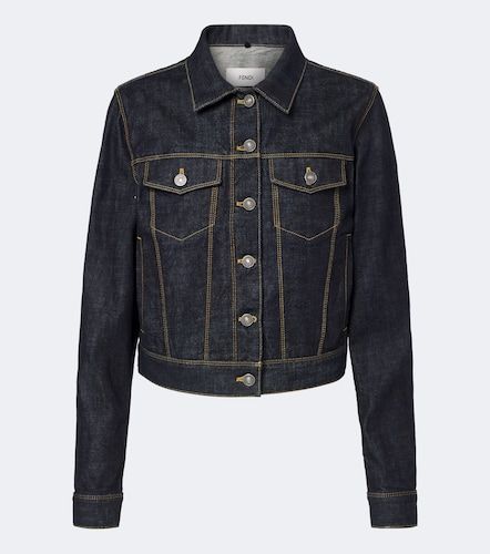 Fendi Veste courte en denim - Fendi - Modalova