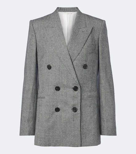 Blazer en laine à carreaux - Givenchy - Modalova