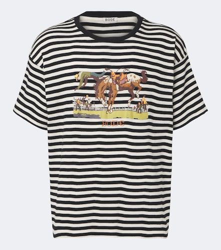 T-shirt Rodeo en coton à rayures - Bode - Modalova