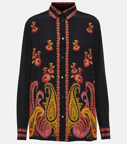 Blouse en soie à motif cachemire - Etro - Modalova