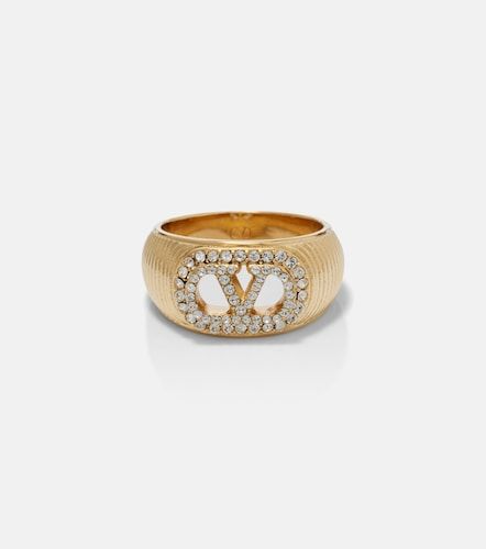 Bague VLogo à cristaux Swarovski® - Valentino Garavani - Modalova