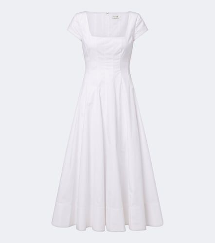 Staud Robe midi Wells en coton - Staud - Modalova